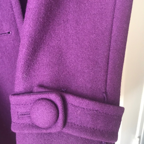 Purple wool jacket - Picture 6 of 6
